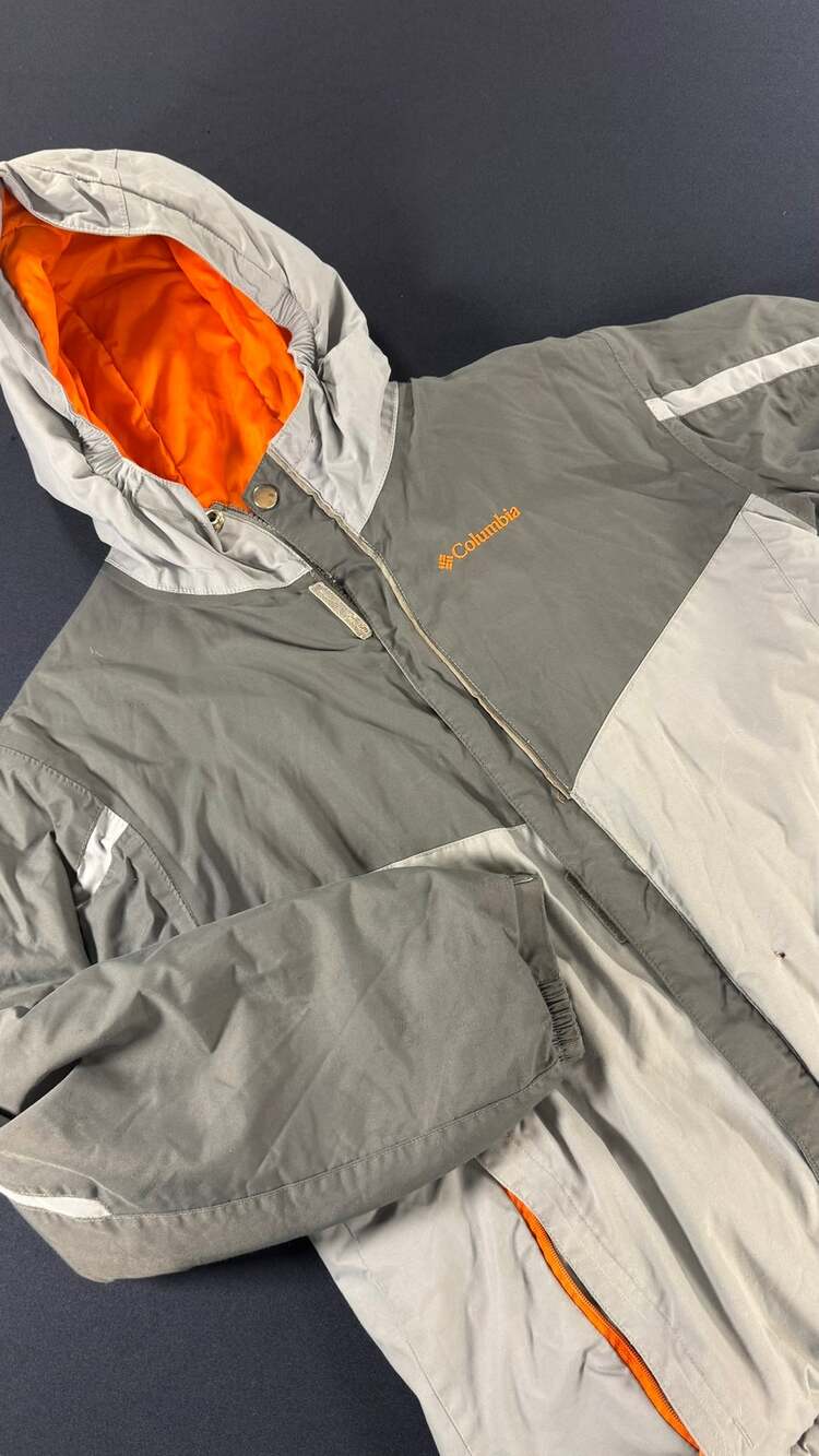 Columbia Youth Omni-Tech Waterproof Hooded Jacket L